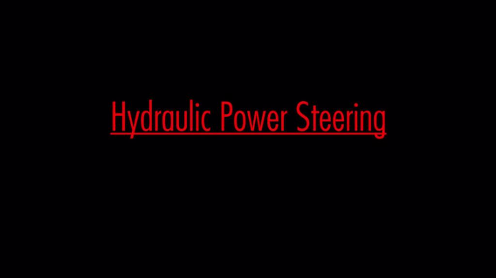 第15讲附1 Power Steering Systems- how they work