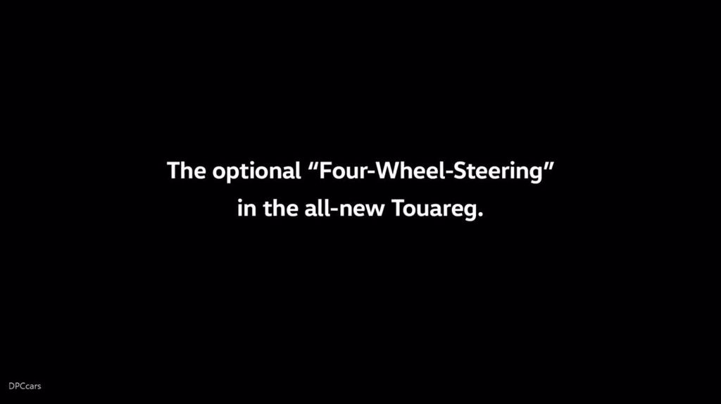第16讲附1 2019 Volkswagen Touareg All wheel Steering & Air Suspension
